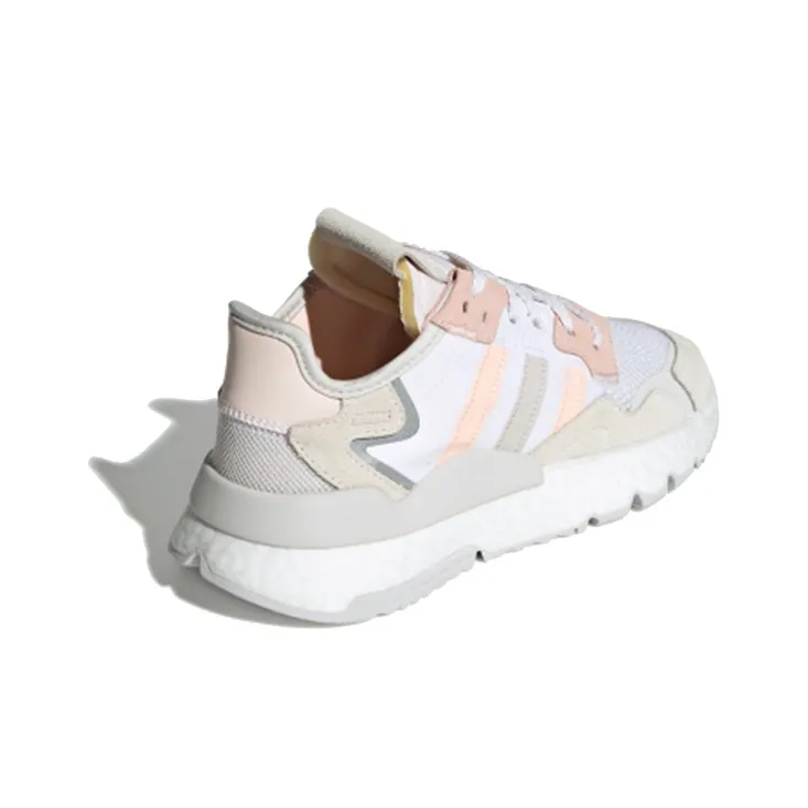 Adidas Nite Jogger Cloud White Icey Pink Women's-3