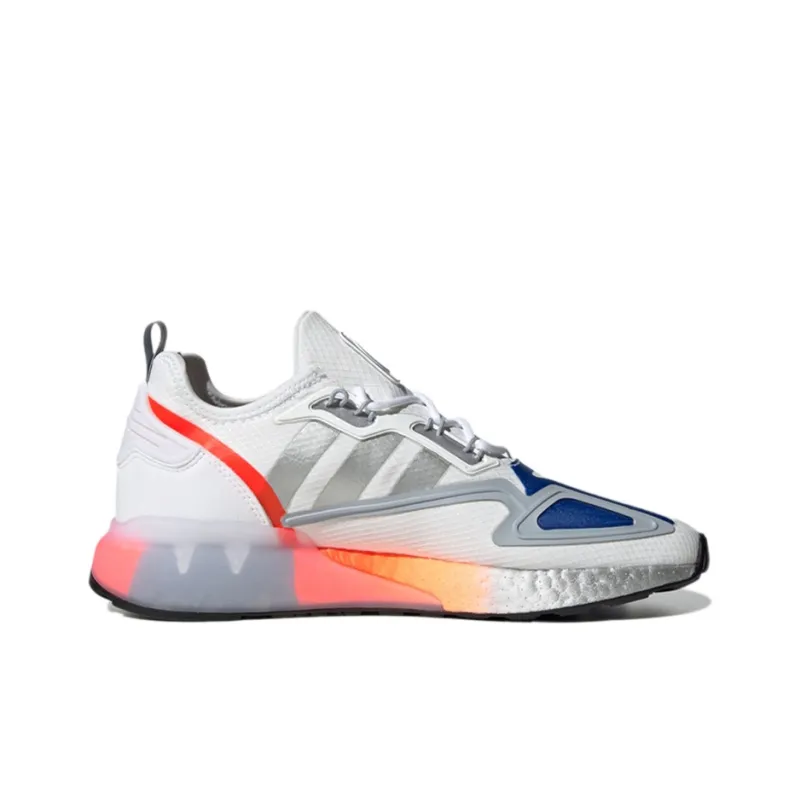 Adidas Zx 2K Boost Cloud White Silver Metallic-1