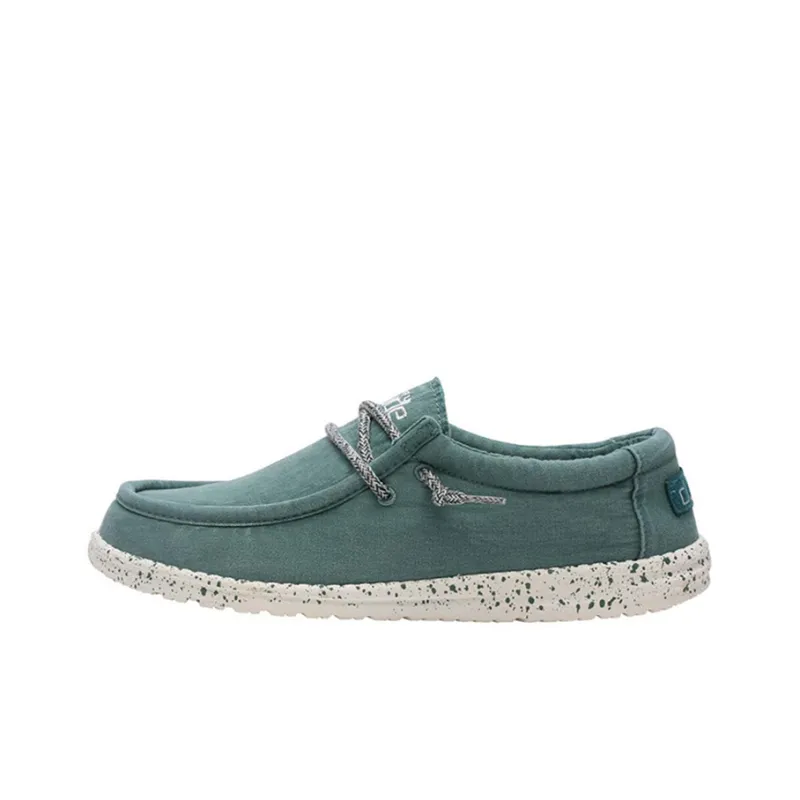 Heydude Casual Shoes Men Low Top Army Green-0
