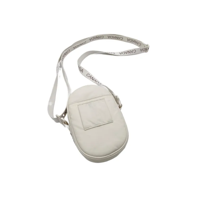 Lululemon Canvas Canvas Bag Shoulder Bag Crossbody Bag Regular Unisex White-3