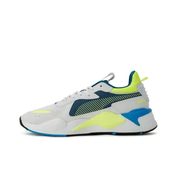 PUMA RS-X Hard Drive Anti-Slip And Wear-Resistant Lightweight Low-Top Casual Shoes Unisex Gray Green