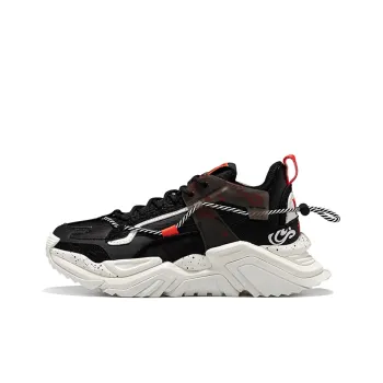 XTEP Sky Ride Collection Casual Shoes Women's Low Top Black/White