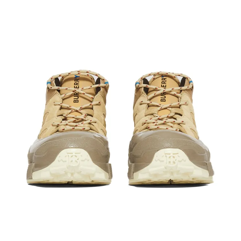 Burberry Arthur Low Top Casual Shoes Men's Beige-2