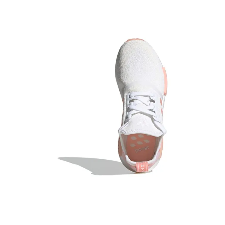 Adidas Nmd R1 White Haze Coral Women's-4