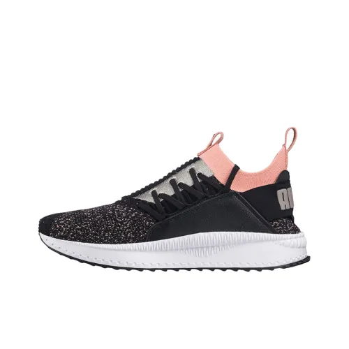 PUMA Tsugi Jun Low Top Running Shoes 'Black White Pink' Women's