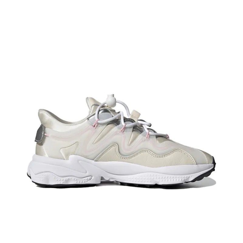 Adidas Ozweego Plus Chalk White Pink Women's-1