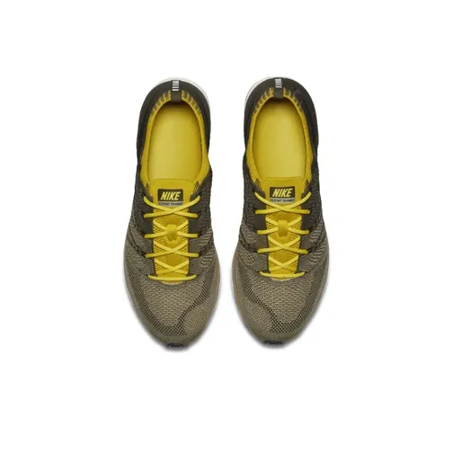 Nike Flyknit Trainer Cargo Khaki Bright Citron-3