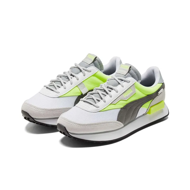 PUMA Future Rider Neon 'Gray Black Yellow'-2