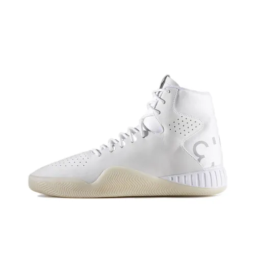 Adidas Tubular Instinct Hairy Suede White