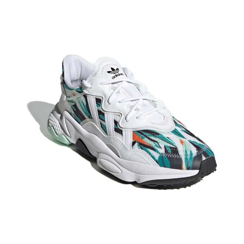Adidas Ozweego Geometric Jungle Print White-2