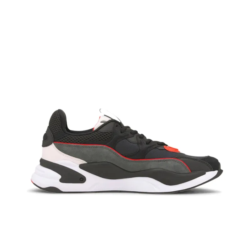 PUMA Rs 2k Messaging 'Black White Red'-1