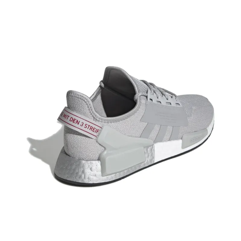 Adidas Originals Nmd V2 Grey Two Silver Metallic-2