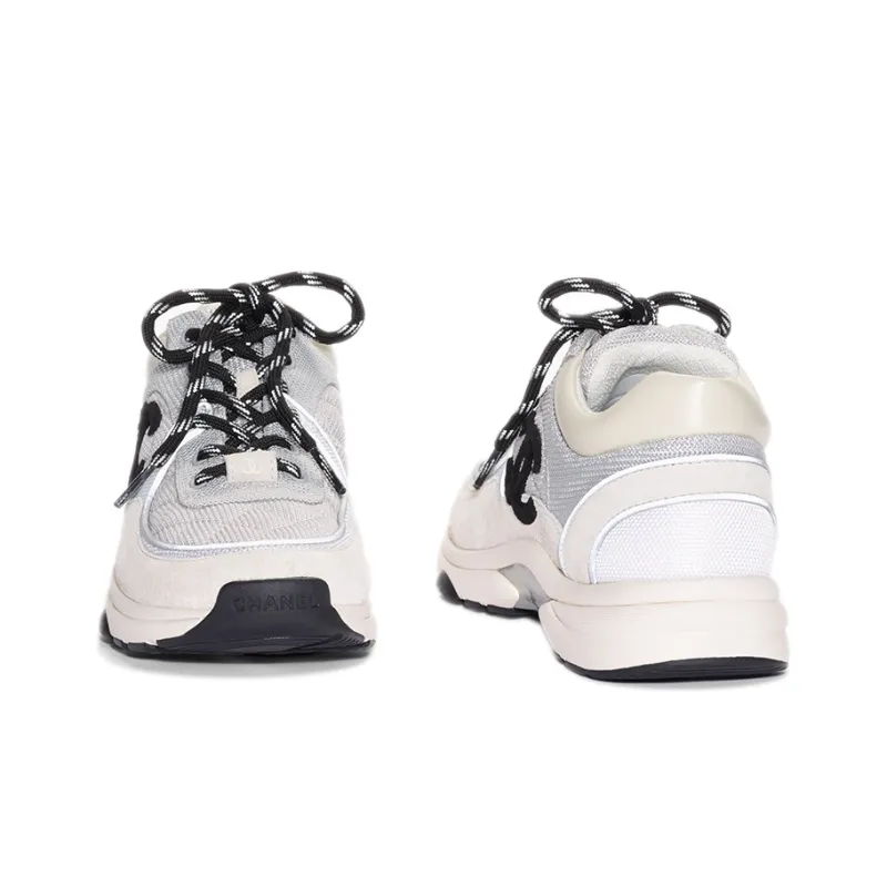 CHANEL Sneaker 'Light Grey White'-2