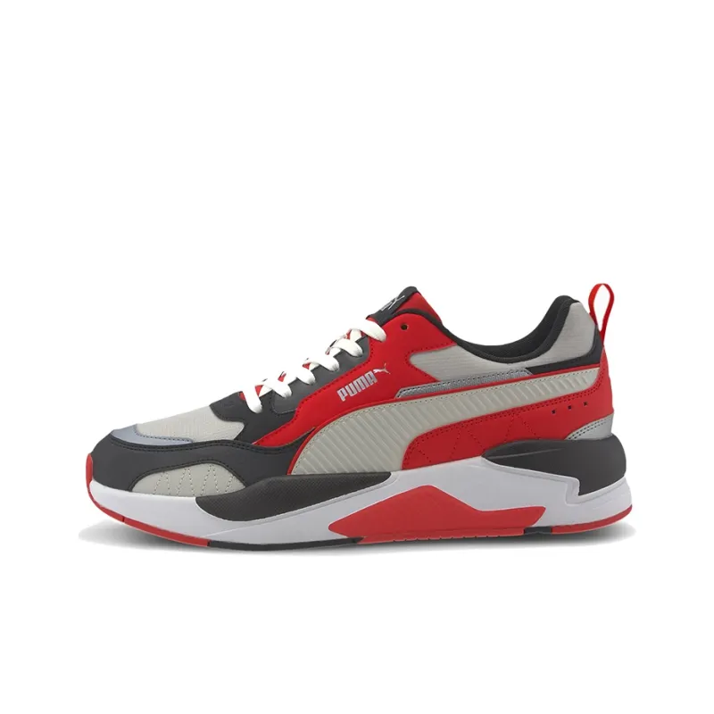 PUMA X RAY 2 Square Pack High Risk RED G 'Gray Red White'-0