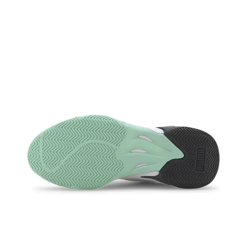PUMA Storm Plas Tech Durable Cushioning Low-Top Casual Shoes Women's Green-4