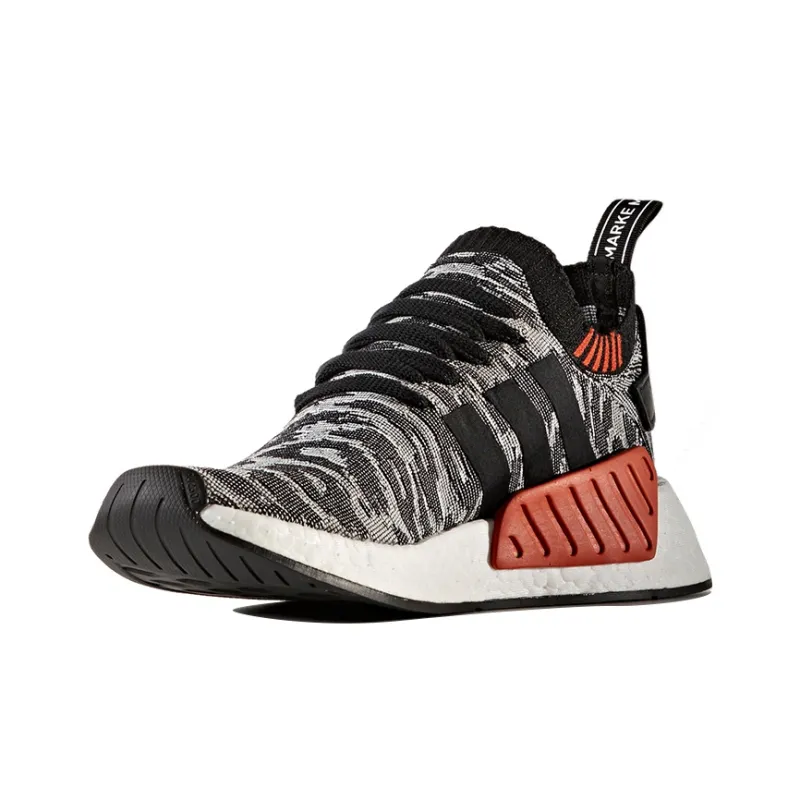 Adidas Nmd R2 Black White Future Harvest-2