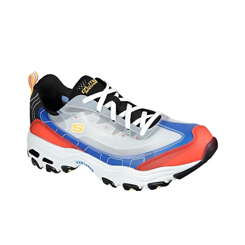 Skechers D'Lites 1.0 Low Running Shoes Red-2