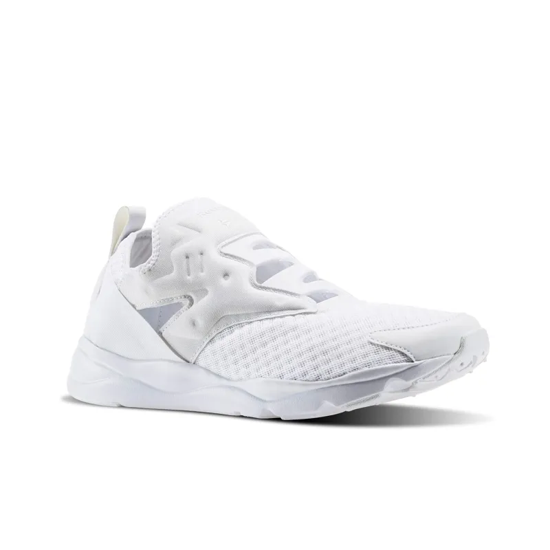 Reebok Furylite Slip On Emb White Shoes/Sneakers-2