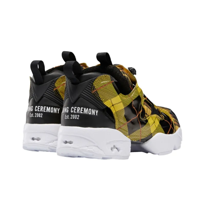 Reebok Instapump Fury Opening Ceremony Plaid Yellow-3