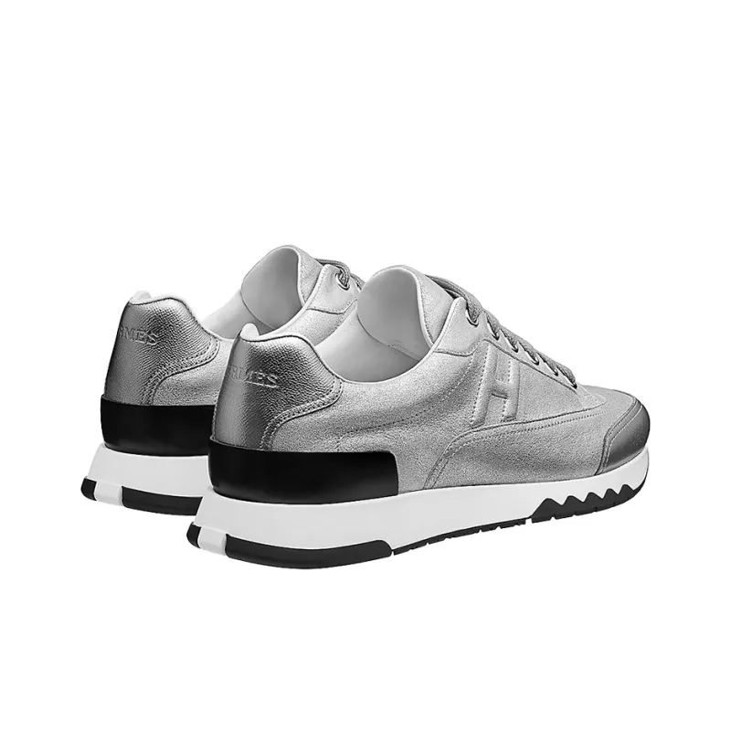 HERMES Trail Madame Cushioning Anti-Slip And Wear-Resistant Low-Top Casual Shoes Women's Silver Gray-4