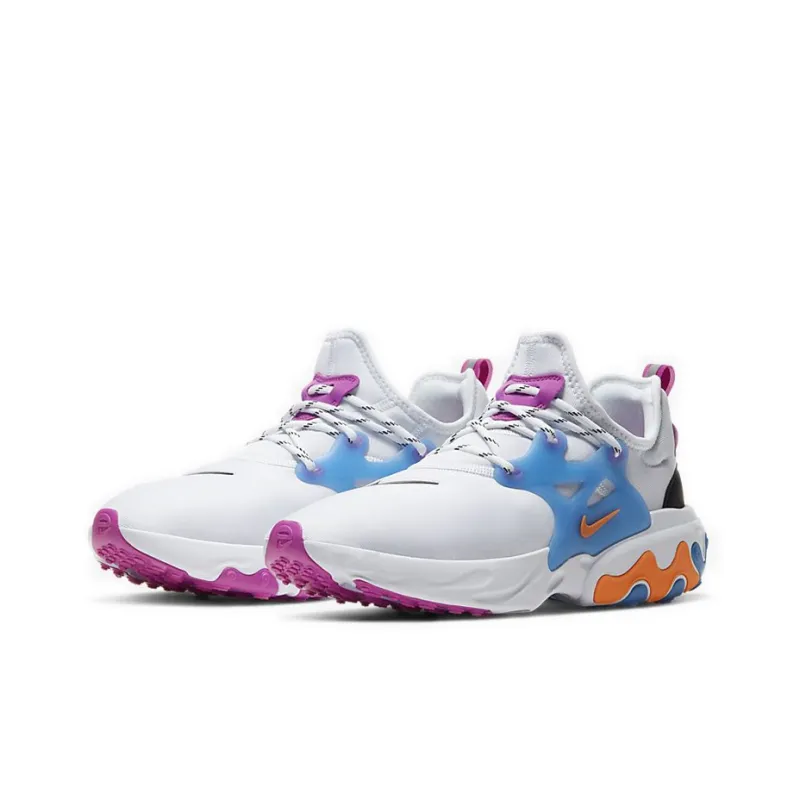Nike React Presto White Active Fuchsia-2