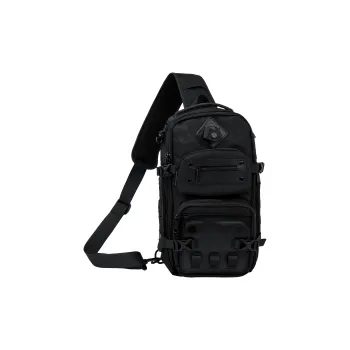 KONADCT Oxford Sling Bag, Shoulder Bag, Crossbody Bag Regular Unisex Black