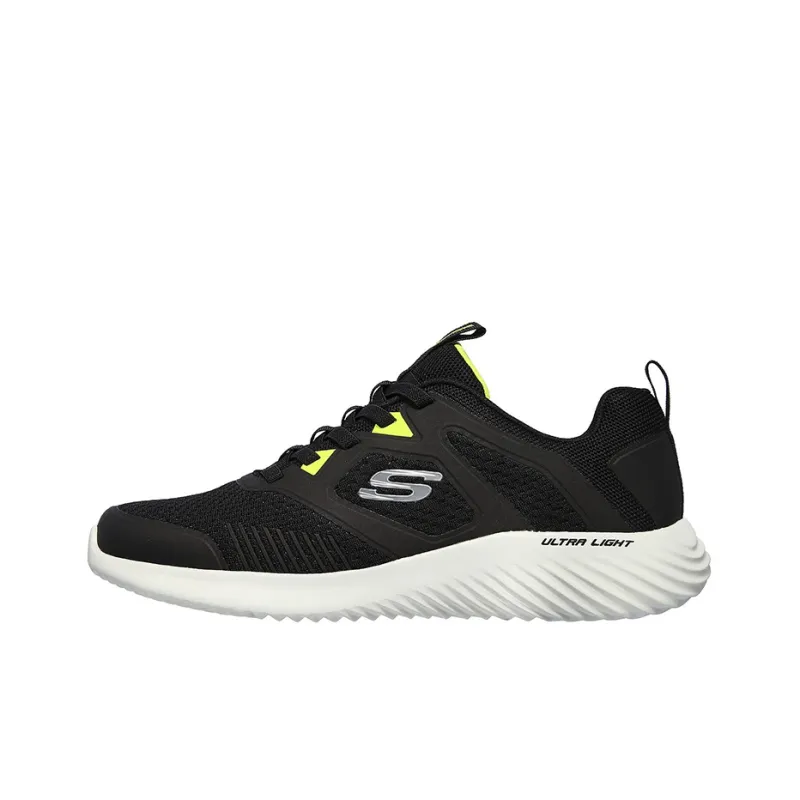Skechers Bounder Series High Degree Low Top Casual Shoes Men's Black Yellow-0