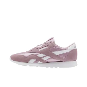 Reebok Classic Nylon Casual Shoes Men Low-Top Pink