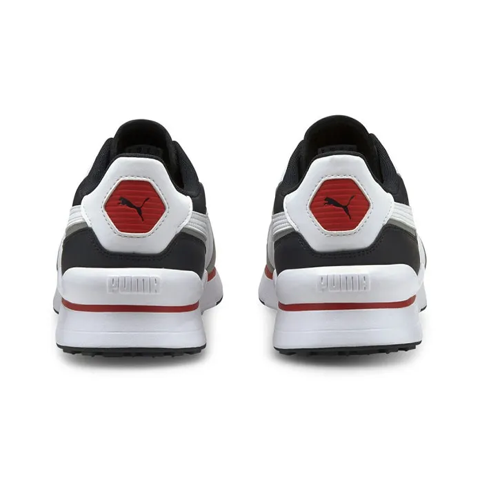 PUMA R78 Futr Low Top Running Shoes Grey/Black/White-3