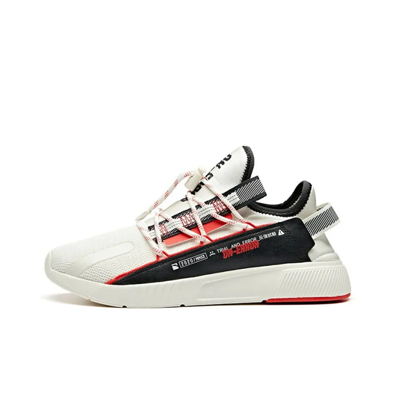 ANTA Casual Shoes Men Low-Top White/Black/Red-0
