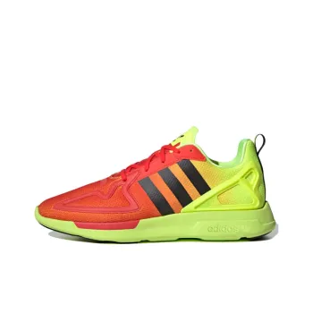Zx 2K Adidas Originals Flux 'Solar Yellow Hi Res Red'