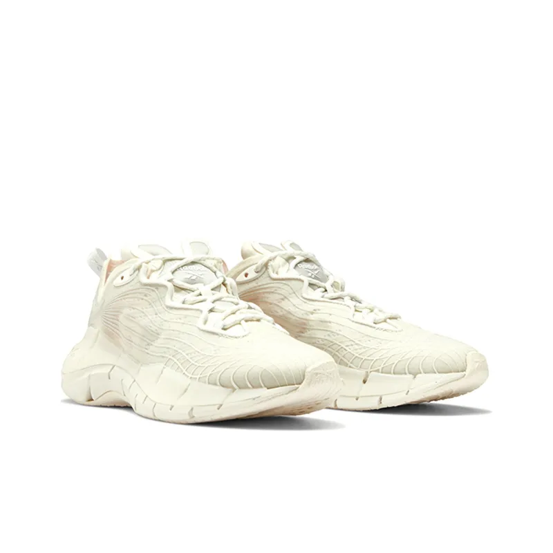 Reebok Zig Kinetica 2 Chalk Orange Flare Women's-2