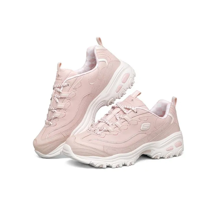 Skechers D'Lites 1.0 Low Running Shoes Light Pink Women's-2