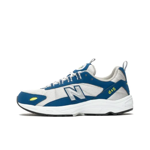 New Balance NB 615 Casual Shoes Unisex Low-Top White/Blue