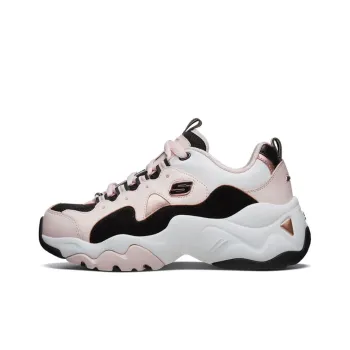 Skechers D'lites 3.0 Pink/White/Black Women's
