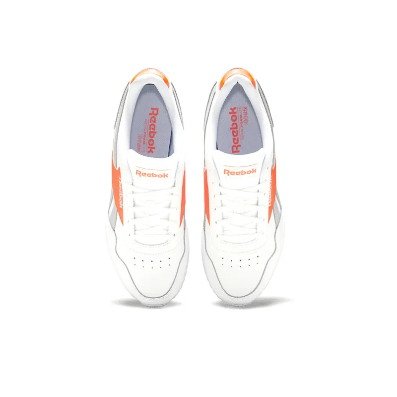 Reebok Royal Glide 'Ripple Double White Orange' Women's-3
