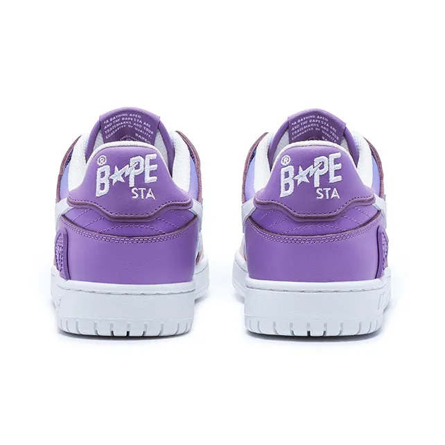 A BATHING APE® Bape SK8 Logo-patch Sneakers-5