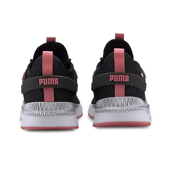 PUMA Pacer Next Casual Shoes Women's Low Top Black/White/Pink/Silver-3