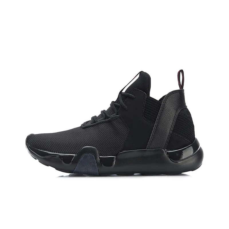 LiNing Samuel II. Cushioning Anti-Slip Wear-Resistant Coverage Support Rebound Mid-Top Casual Shoes Unisex-0