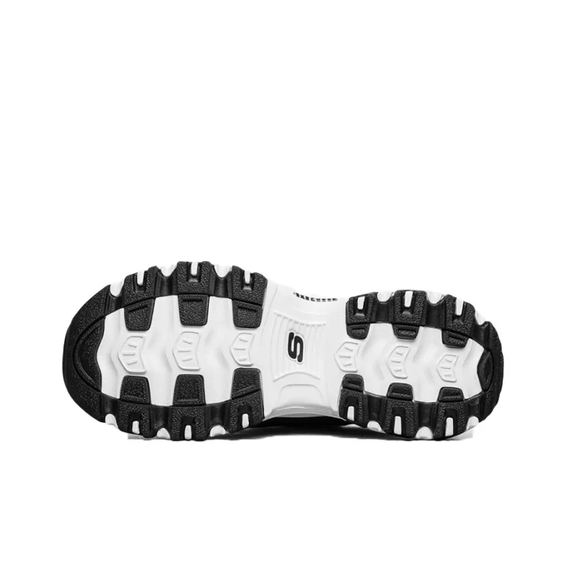 Skechers D Lites 1.0 White/Black Women's-4