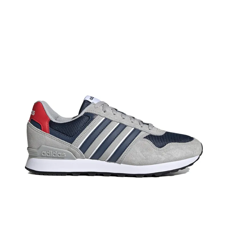 Adidas Neo 10K Casual Shoes Unisex Low-Top Gray/Blue/Red-1