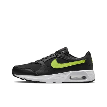 Nike Air Max SC Cushioning Anti-Slip And Wear-Resistant Low-Top Sports Casual Shoes Men's Black Green