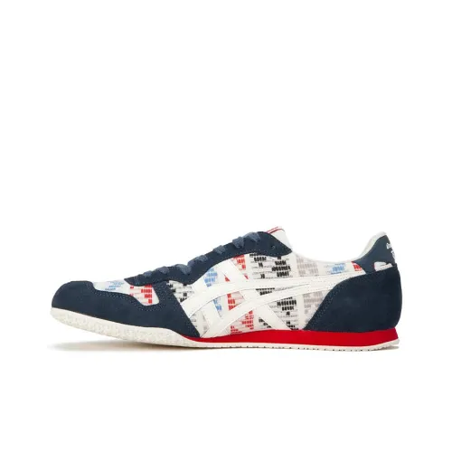 Onitsuka Tiger Serrano Casual Shoes Unisex Low-Top Blue/White/Red