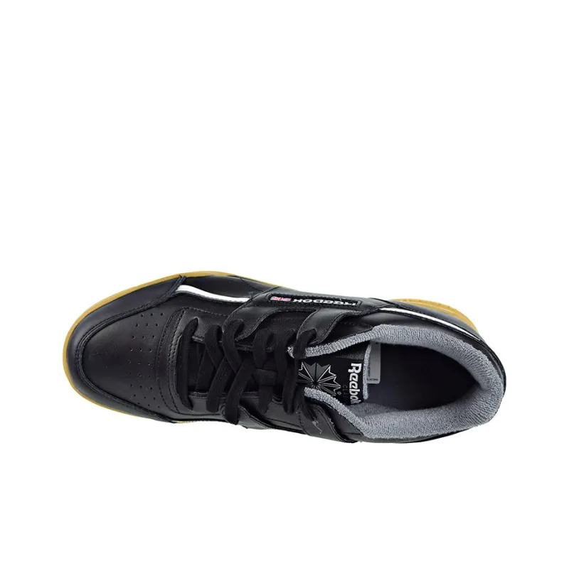 Reebok Workout Anti Slip Wear Resistant Low Top Casual Shoes Men's Black Brown-4