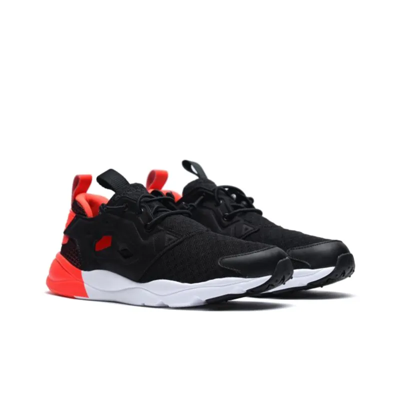 Reebok Furylite Pop Running Shoes Black/Orange Women's-2