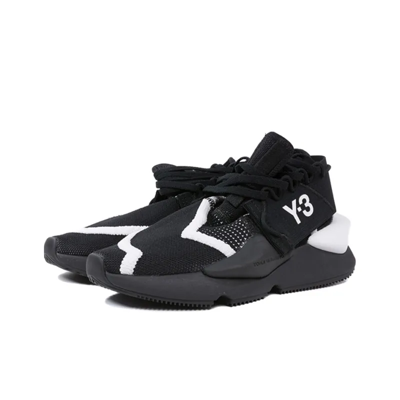 Adidas Y 3 Kaiwa Knit Black Cloud White-2