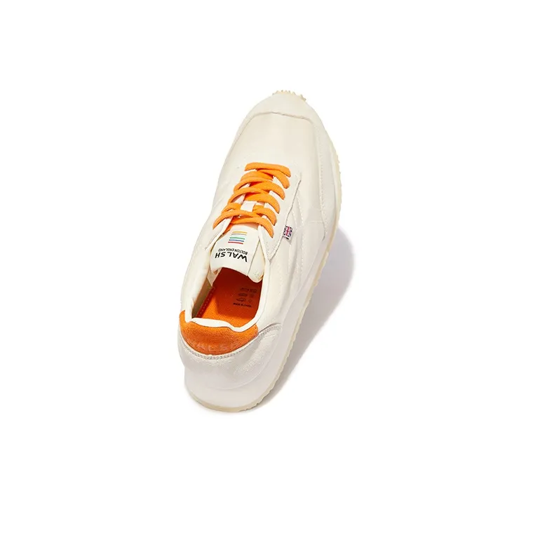 Norman Walsh TDL Abrasion Resistant, Breathable, Waterproof, Lightweight Low Top Casual Shoes Unisex Orange Red White-4