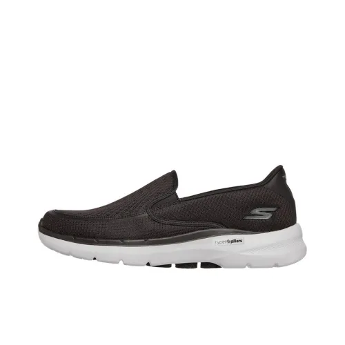 Skechers Go Walk 6 Casual Shoes Men Low-Top Black/Gray