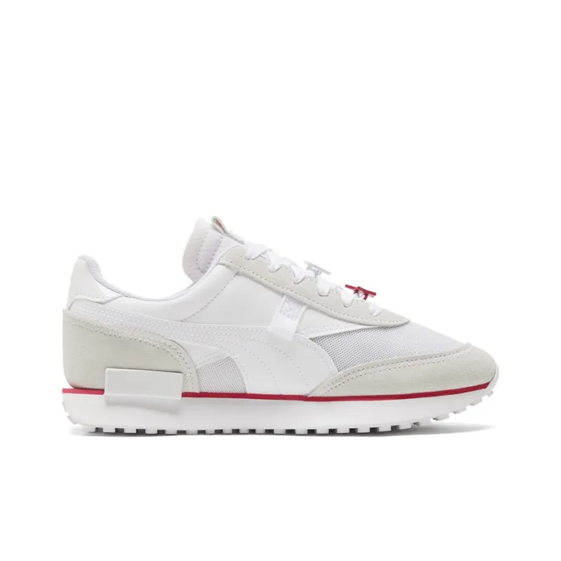 PUMA Future Rider Galentine's Day White Virtual Pink Women's-1