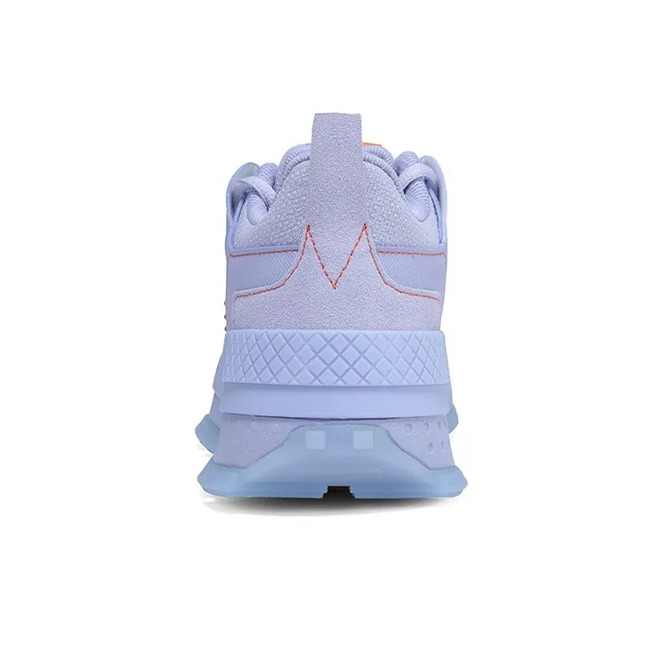 PEAK Basketball Culture Cushioning Wear Resistant Low Top Sports Casual Shoes Women's Psychedelic Purple-3